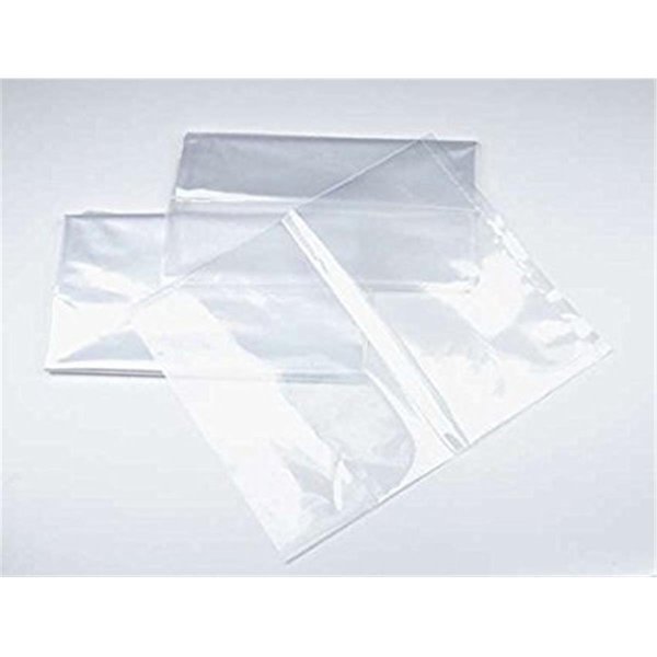 Officespace 10 x 48 in. 15 Mil Flat Poly Bags, Clear OF1700406